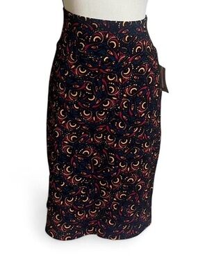 LuLaRoe Pencil Skirt Sz XL CASSIE Geometric Closet Staple Feminine High Waist
